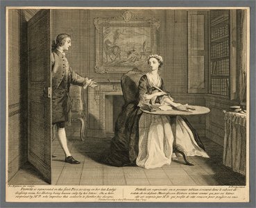 Houghton Typ 705.45.452 - Pamela, 1745, plate 1