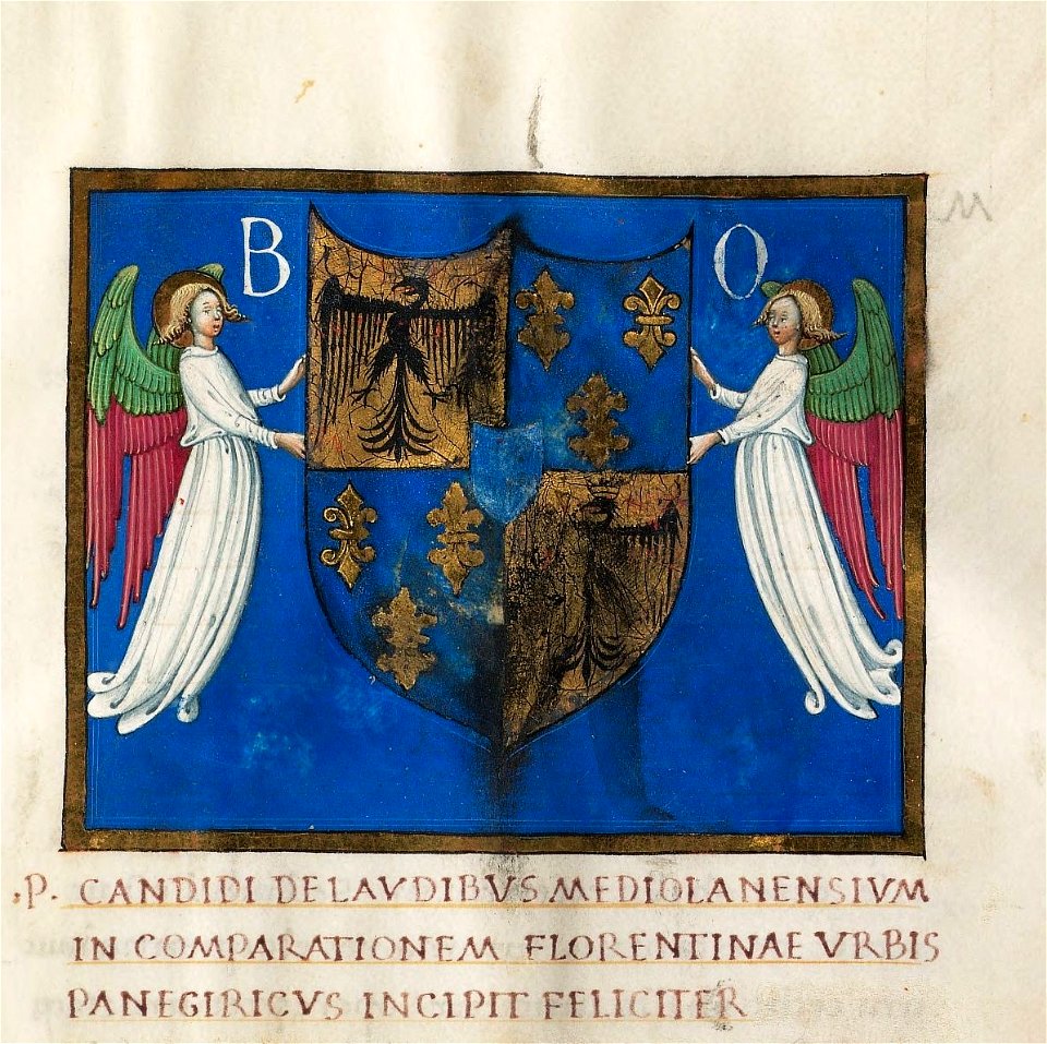 Houghton MS Richardson 23 - Opuscula, Pier Candido Decembrio - detail