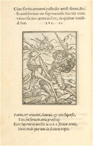 Houghton Typ 515.47.456 - Holbein, Icones mortis, LVC II