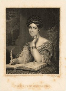 Houghton Portrait File - Caroline Sheridan Norton