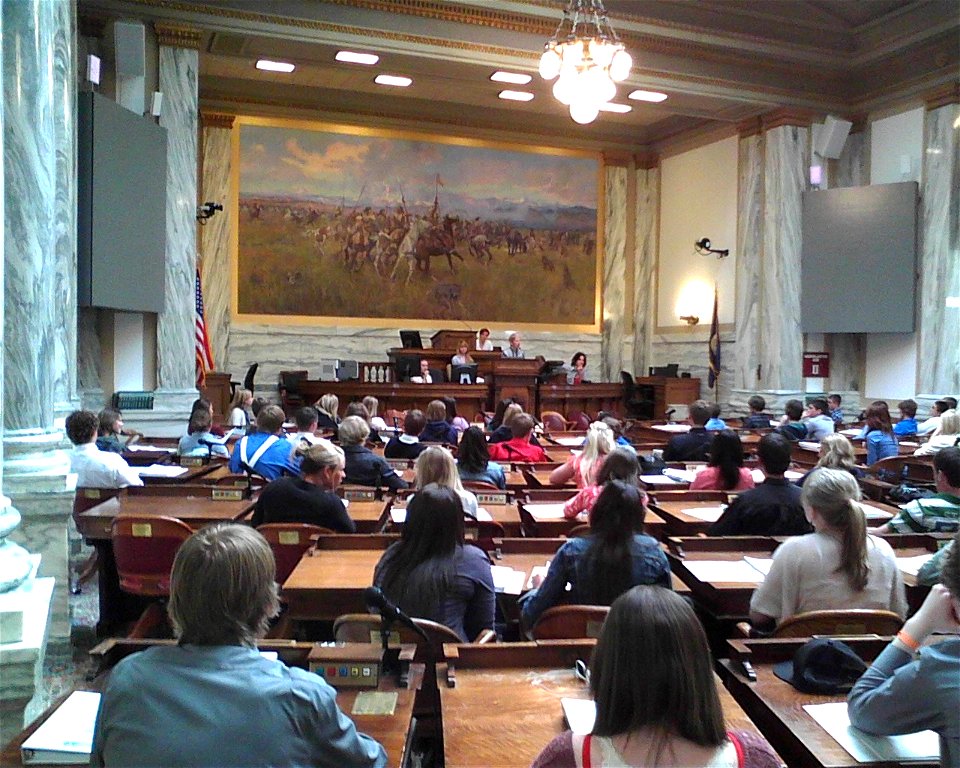 House Chambers Lewis and Clark Meet the Flathead Indians