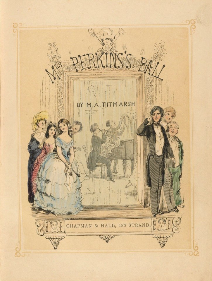 Houghton HEW 12.6.13 - Mrs. Perkins's Ball, 1847 - title page