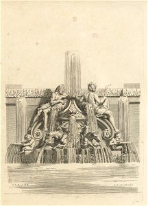 Houghton Typ 615.86.513 - Recueil de diuers desseins de fontaines et de frises maritimes, f27