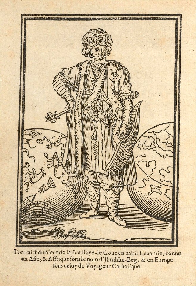 Houghton Typ 615.57.508 - François Le Gouz de La Boullaye, 1657