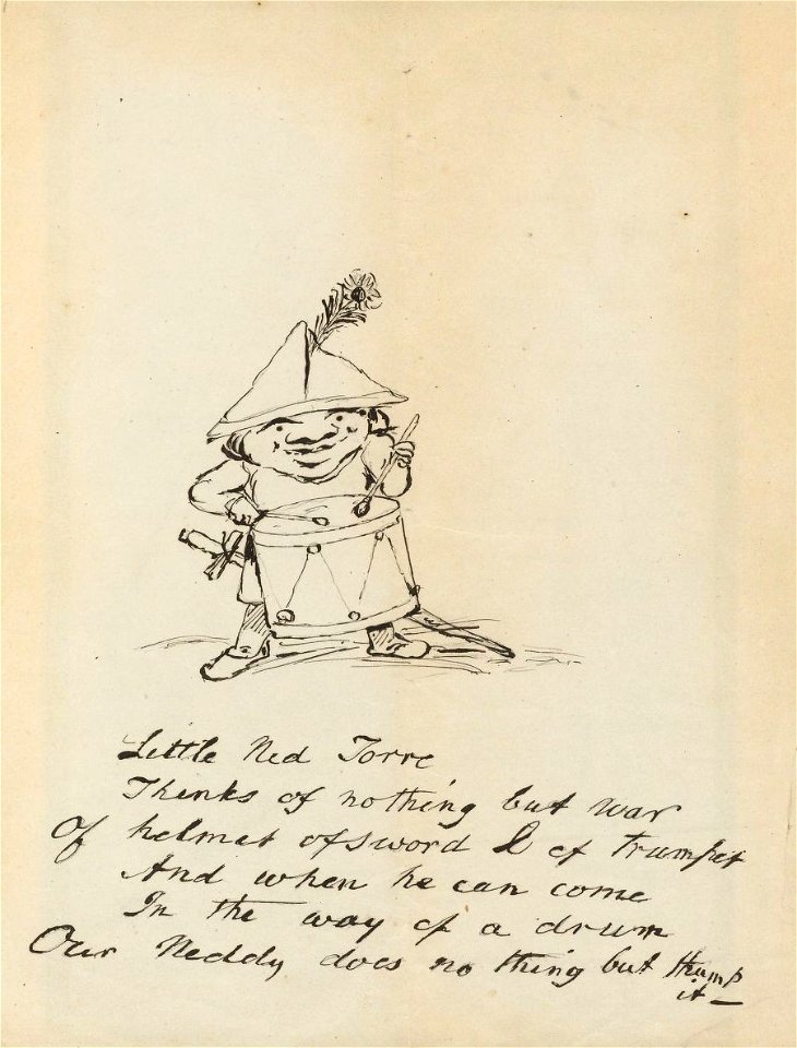Houghton MS Eng 951.9 - Simple Melodies, p 17