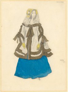 Houghton MS Thr 993 - Bakst, Papillons