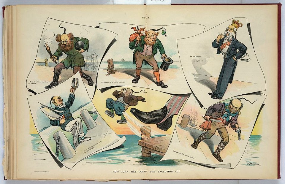 How John may dodge the exclusion act - J.S. Pughe. LCCN2011645718
