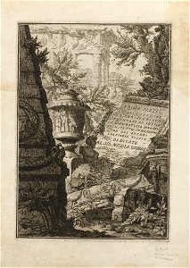 Houghton Typ 725.43.696 - Piranesi, Prima parte di architetture