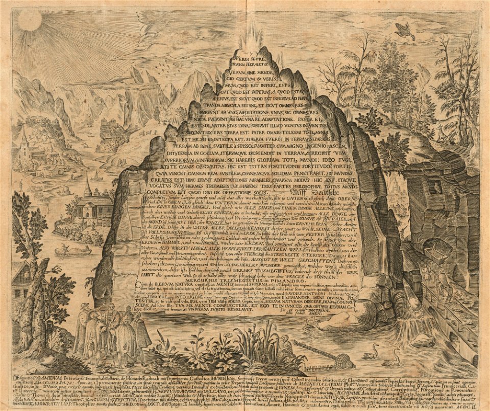 Houghton Typ 620.09.482 Heinrich Khunrath, Amphitheatrvm sapientiae aeternae