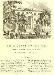 House of Mercy, New York City, Valentine's Manual