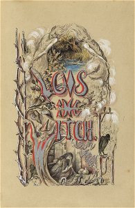 Houghton MS Eng 1010 - Lois the Witch, manuscript, title