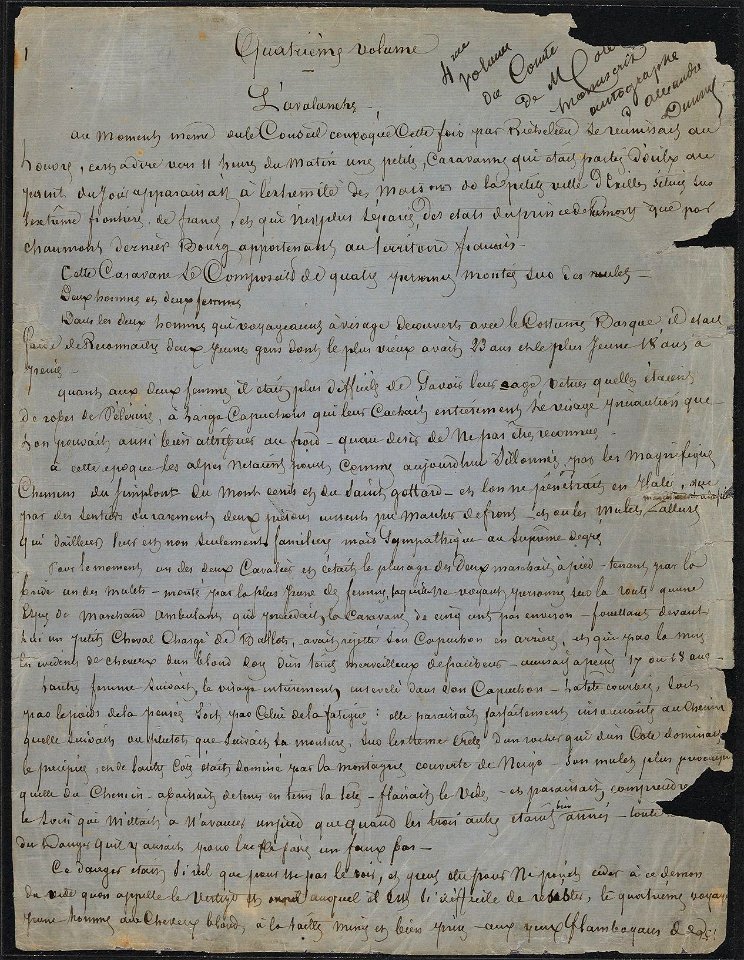 Houghton MS Fr 133.1 - Le Comte de Moret, 1