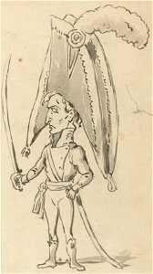 Houghton MS Eng 951.5 - Napoleon caricature