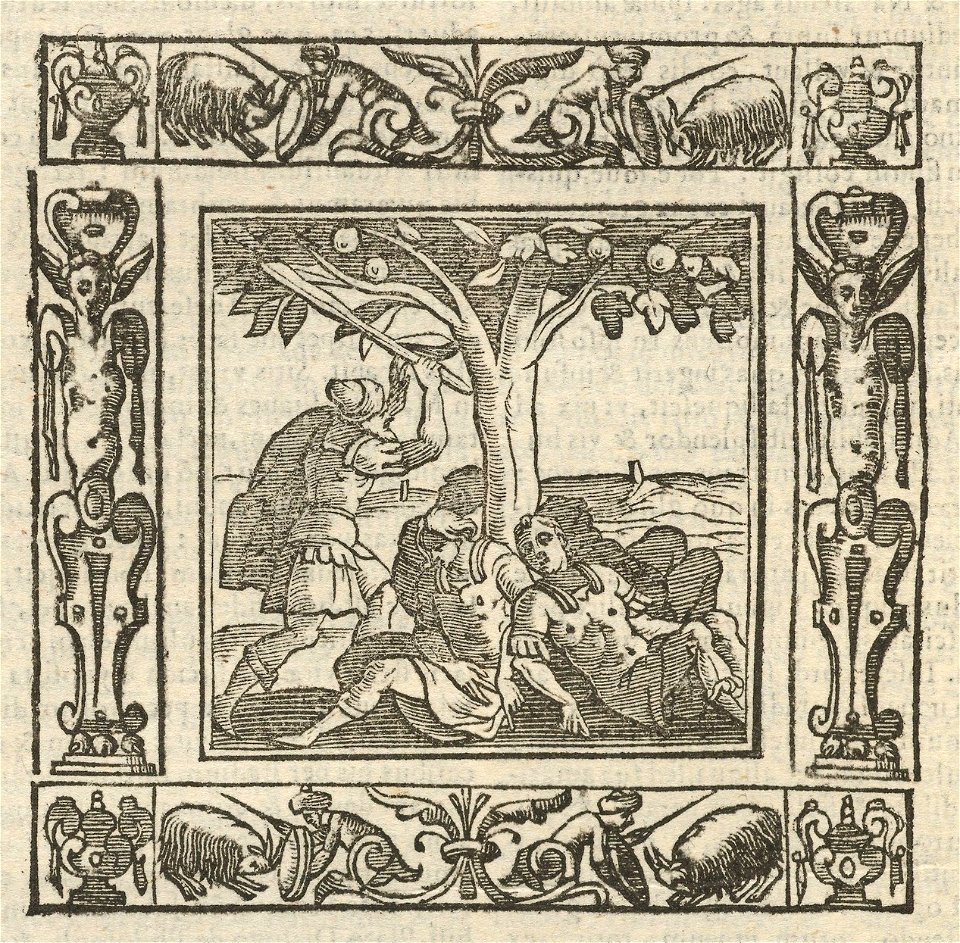Houghton Typ 625.21.132 - Alciati Emblemata, 1621 - Consiliarij principum