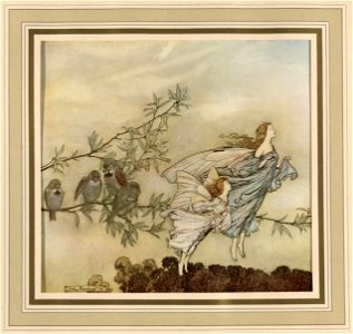 Houghton Typ 905.12.7265 - Arthur Rackham, Peter Pan in Kensington Gardens