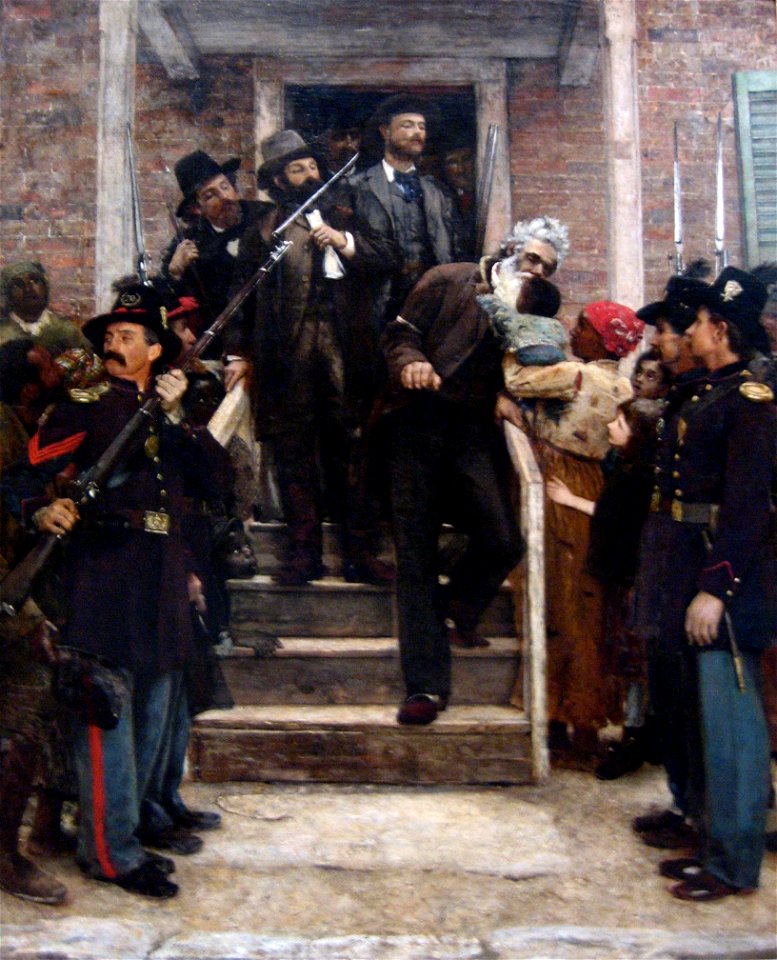 'The Last Moments of John Brown', oil on canvas painting by Thomas Hovenden