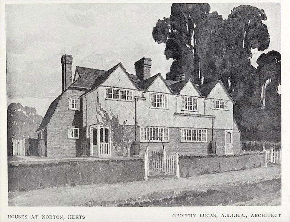 Houses at Norton, Hertforshire
