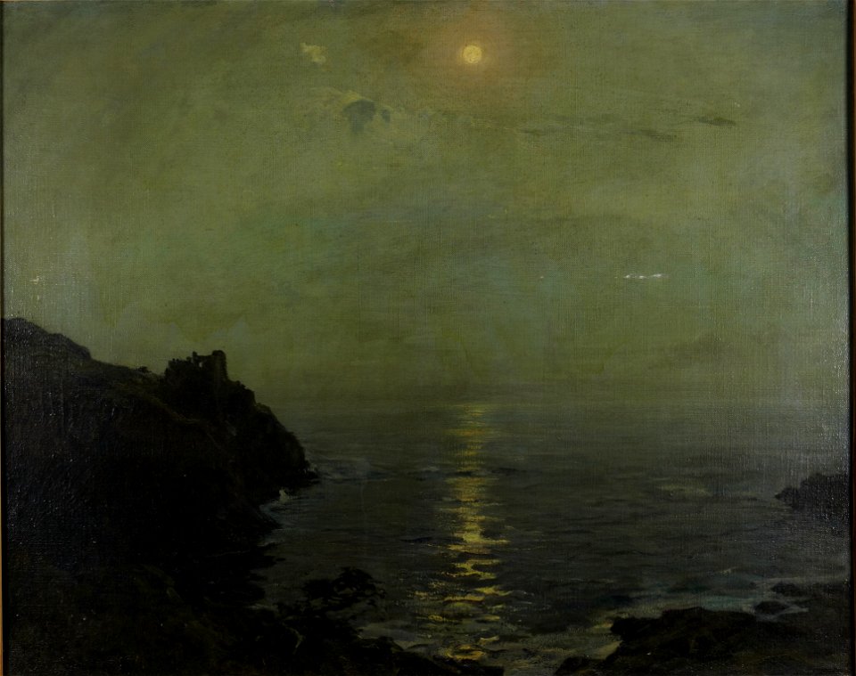 Howard Russell Butler - Marine, Moonlight on Calm Sea - y1974-81 - Princeton University Art Museum