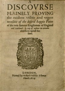 Houghton STC 24035 - Thornborough, Discourse