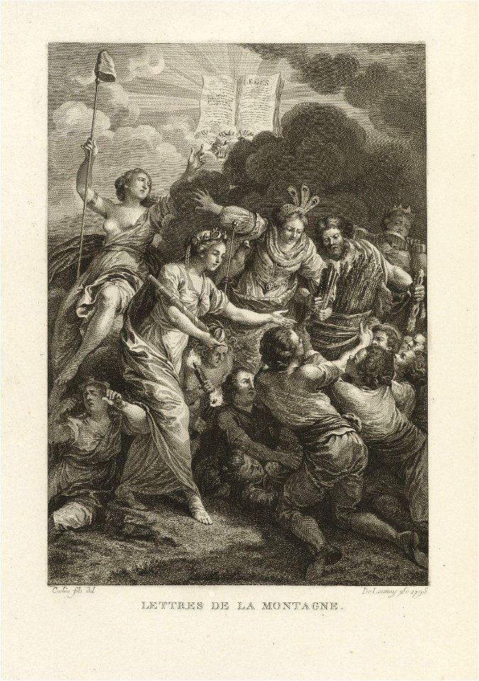 Houghton Typ 715.93.753 - Les Oeuvres de Rousseuu, 1793, Montagne