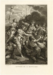 Houghton Typ 715.93.753 - Les Oeuvres de Rousseuu, 1793, Montagne
