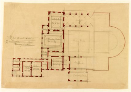 House (The Breakers) for Cornelius Vanderbilt, Newport, Rhode Island ...