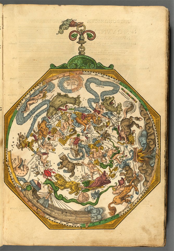 Houghton Typ 520.40.150 - Astronomicum Caesareum, 1540 - b3