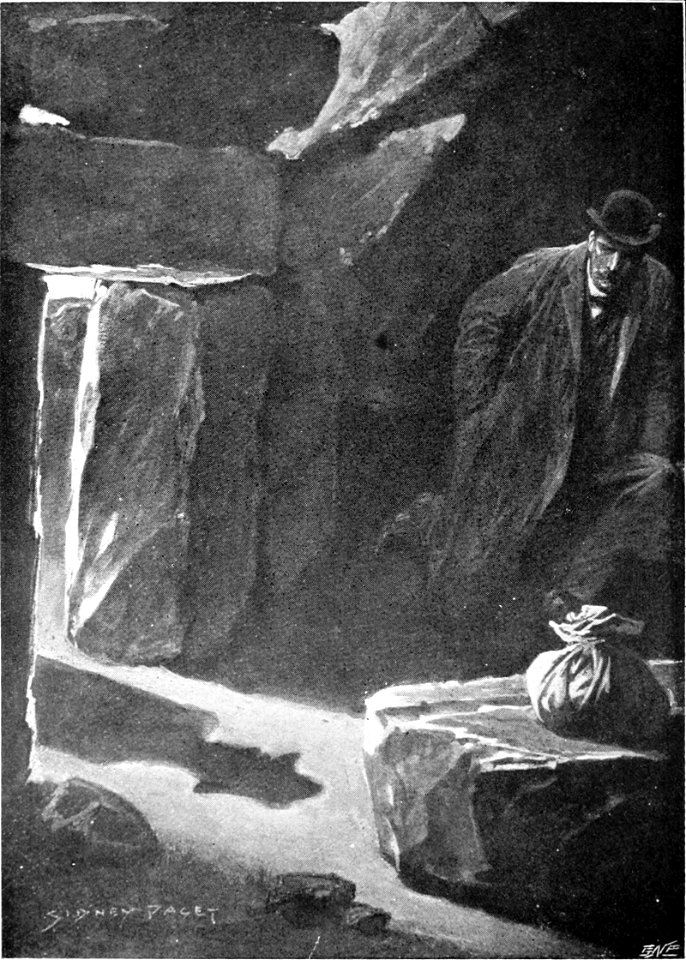 Houn-42 - Frontispiece (Hound of Baskervilles)