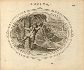 Houghton STC 24627a.8 - Amorum emblemata, figuris Aeneis incisa - pg 109