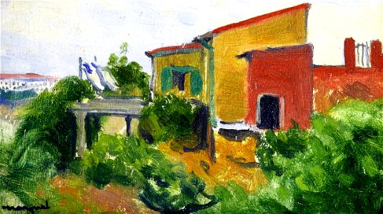 Houses, Algiers Albert Marquet (1944)