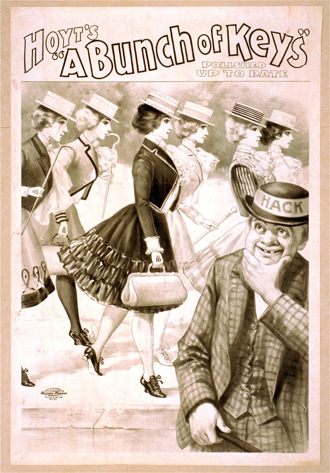 Hoyt's A bunch of keys polished up to date. LCCN2014636605