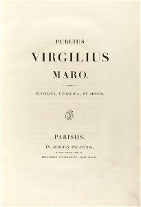 Houghton Typ 715.98.868 - Publius Virgilius