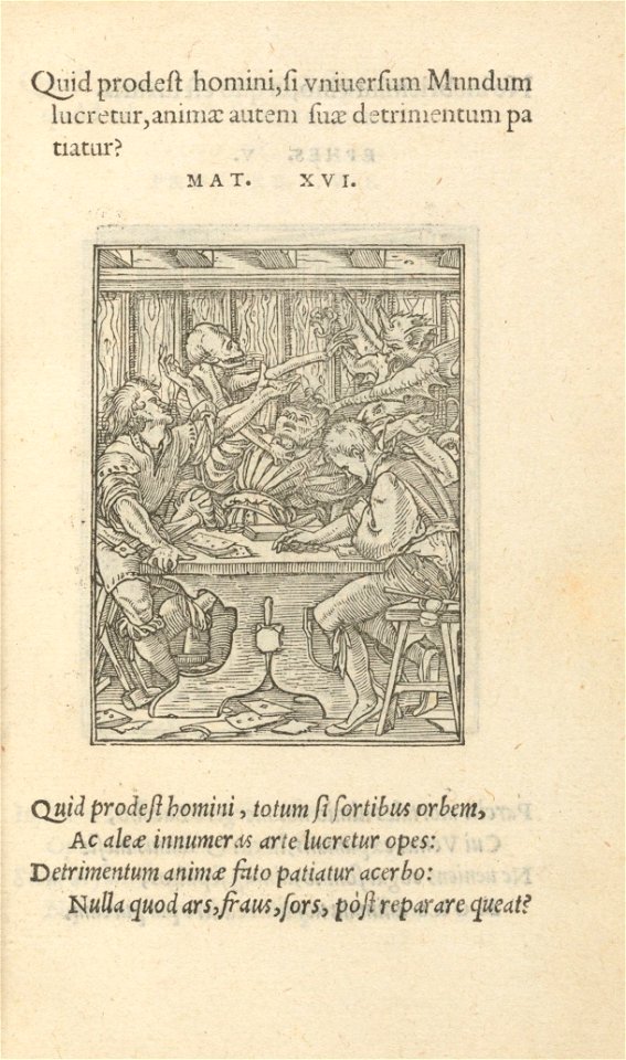 Houghton Typ 515.47.456 - Holbein, Icones mortis, MAT XVI