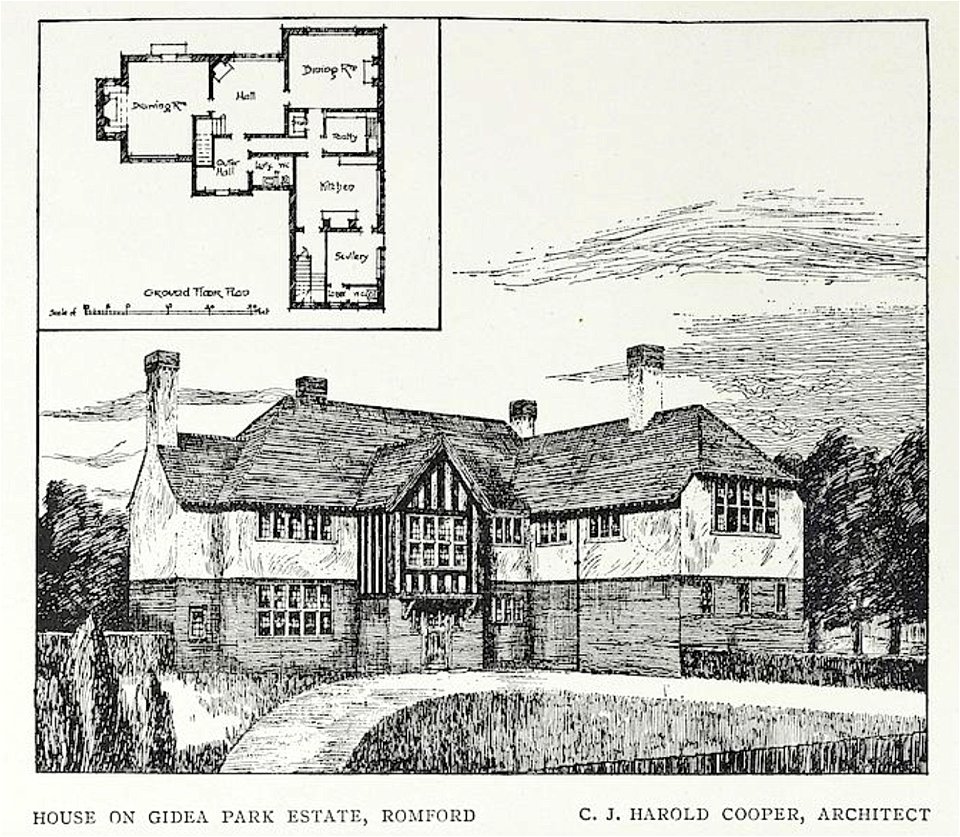 House on Gidea Park Estate, Romford