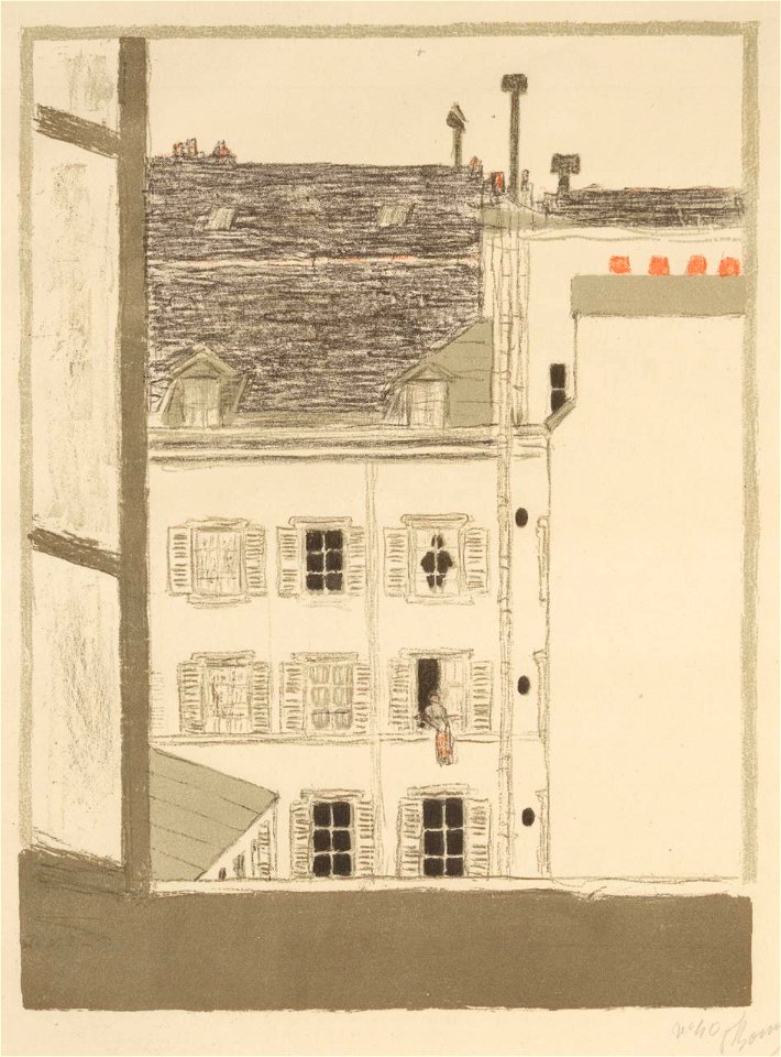 House in a courtyard 1899