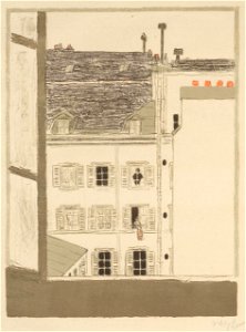 House in a courtyard 1899