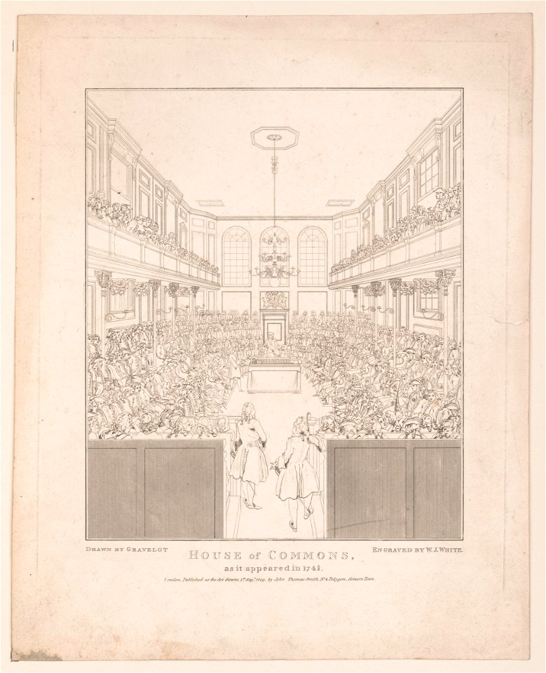House of Commons, as it appeared in 1741-2 LCCN2003681033