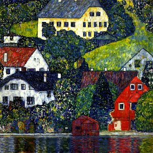Houses at Unterach am Attensee