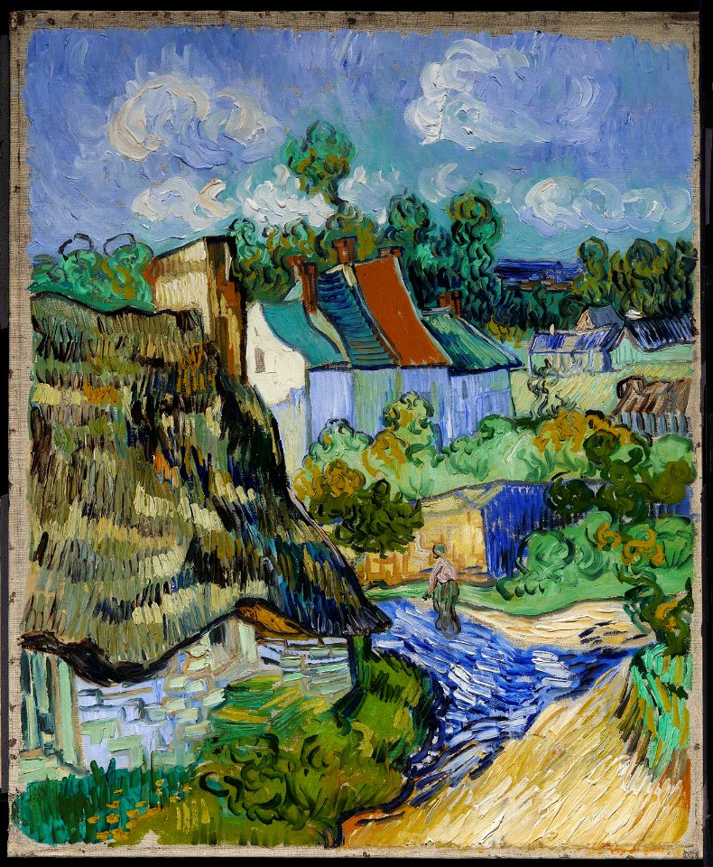 Houses at Auvers by Vincent Van Gogh