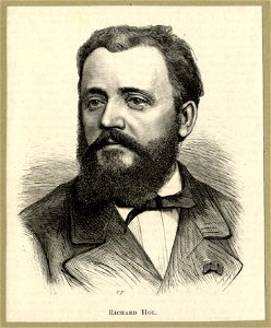HUA-105040-Portret van Richard Hol geboren Amsterdam 23 juli 1825 directeur van de Muziekschool te Utrecht directeur van de Koninklijke Zangvereniging Cecilia or