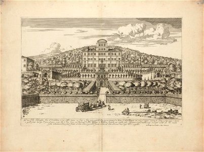 Houghton Typ 625.47.194 (A) - Dominicus Barrière, Villa Aldobrandina Tusculana, plate 5