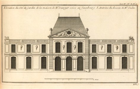 Houghton Typ 715.52.219 - Architecture françoise, vol. II, plate iii