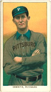 Howie Camnitz, Pittsburgh Pirates, baseball card portrait LCCN2008676537