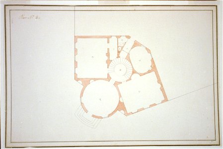 House (Octagon-Tayloe House), 1799 New York Avenue, N.W., Washington, D.C. Floor plan LCCN2002712362