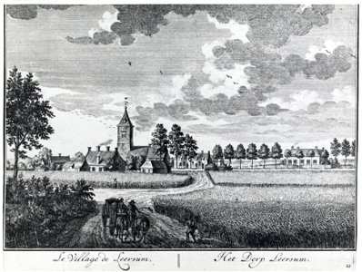 HUA-107580-Gezicht op het dorp Leersum