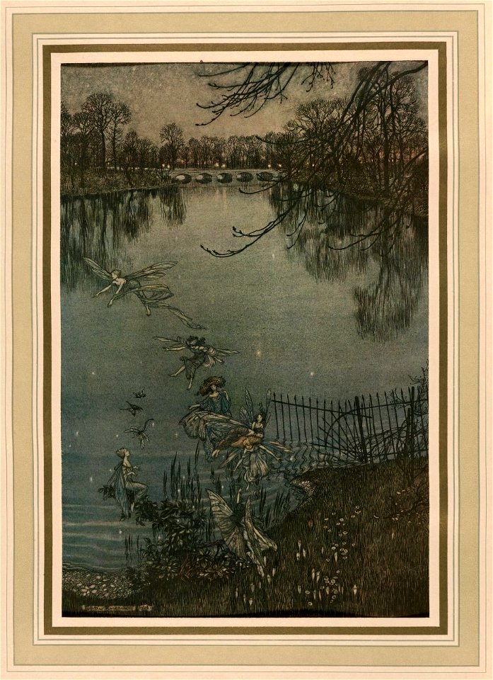 Houghton Typ 905.12.7265 - Arthur Rackham, Serpentine