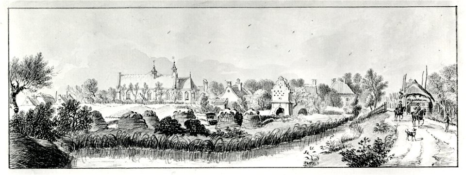 HUA-107624-Gezicht op Veenendaal