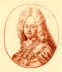 HUA-135521-Portret van de Franse gezant De Mesnager