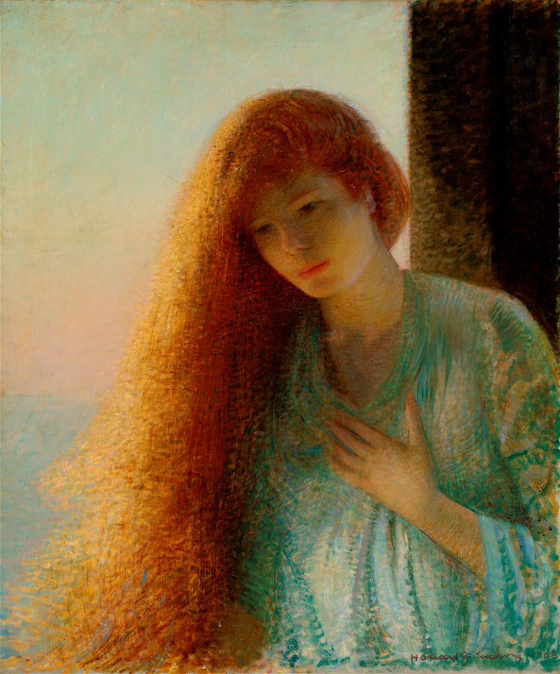 Howard Gardiner Cushing - The Shower of Gold - P3n17 - Isabella Stewart Gardner Museum
