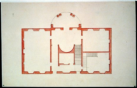 House, Washington, D.C. Floor plan LCCN2002716740. Free illustration for personal and commercial use.